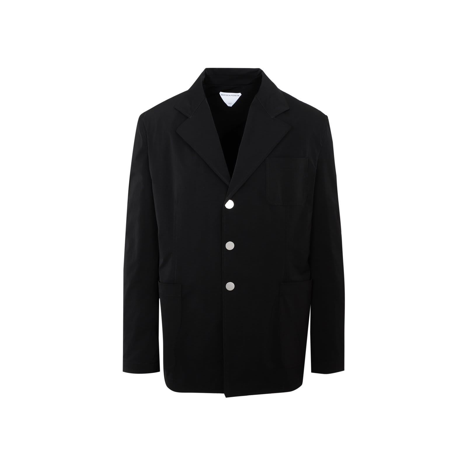 Bottega Veneta Single Breasted Long Sleeved Blazer