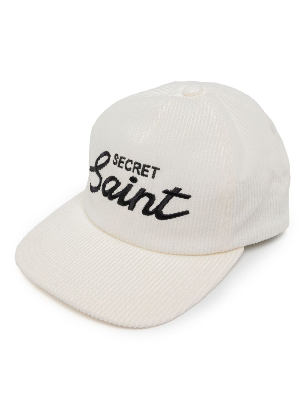 SAINT MXXXXXX logo刺绣棒球帽 - 白色