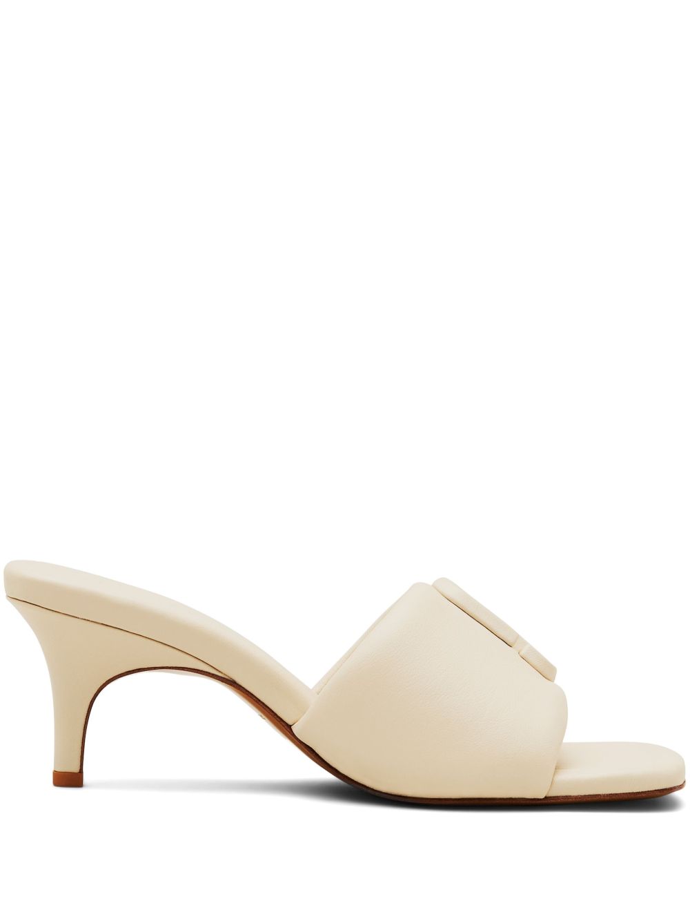 Marc Jacobs The Leather J Marc 中跟凉鞋 - 白色