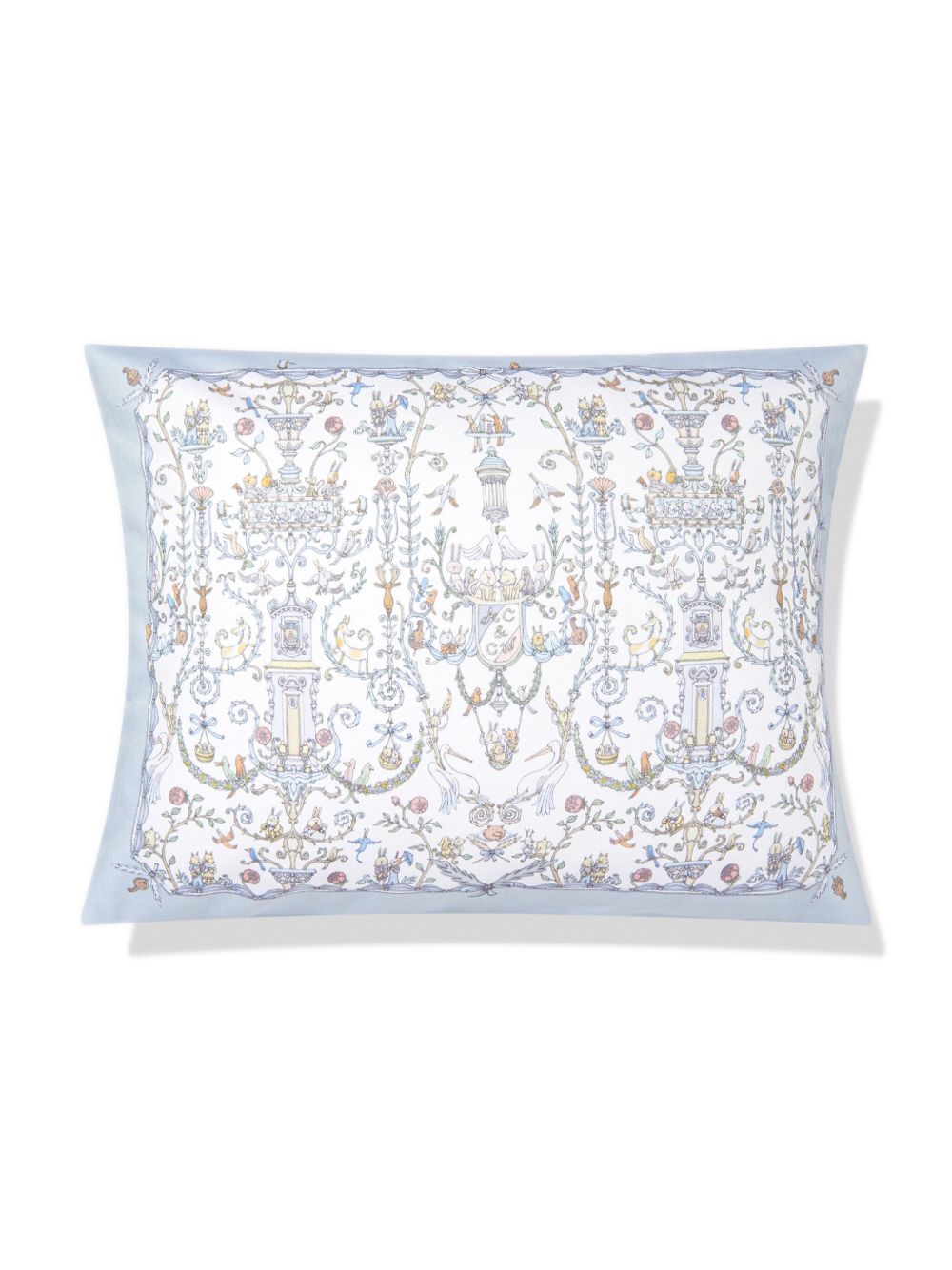 Atelier Choux x Caitlin Wilson toile de Jouy 印花枕头 - 蓝色