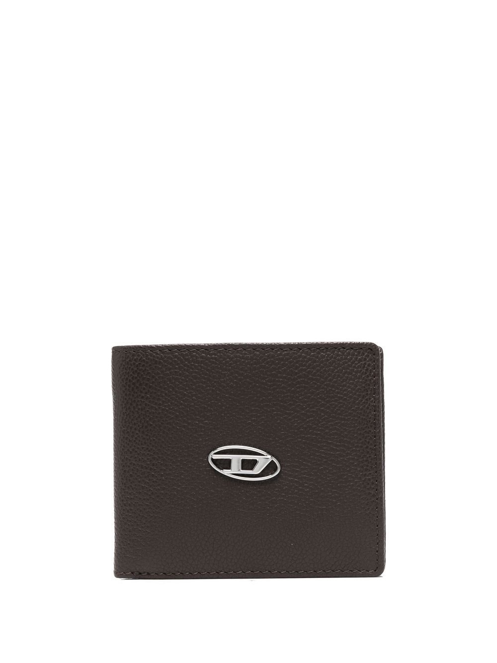 Diesel Bi Fold Coin S 皮质钱包 - 褐色