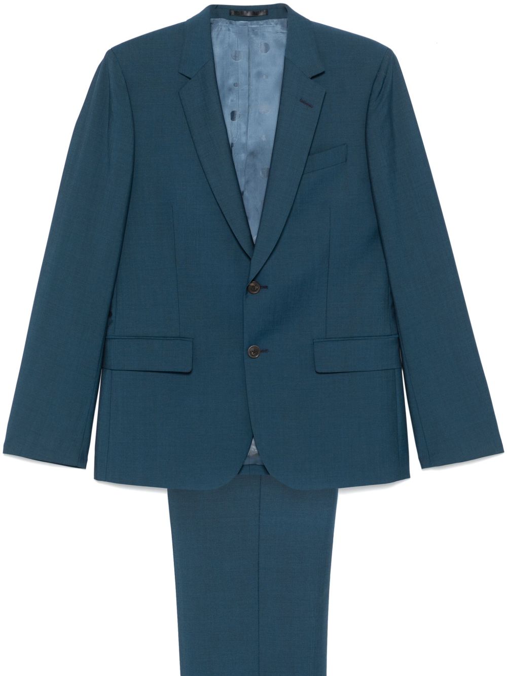 Paul Smith 单排扣西装套装 - 蓝色