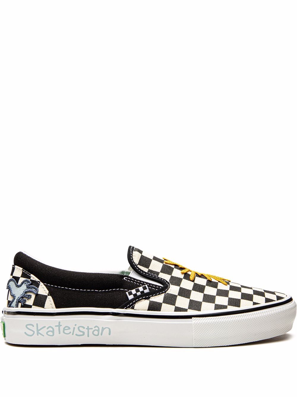 Vans x Skateistan Classic Slip-On 板鞋 - 黑色