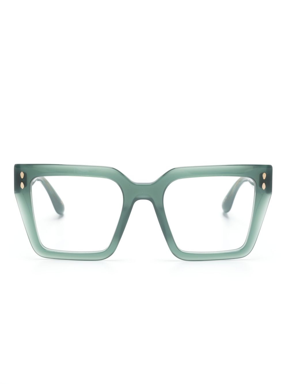 Isabel Marant Eyewear 方框眼镜 - 绿色