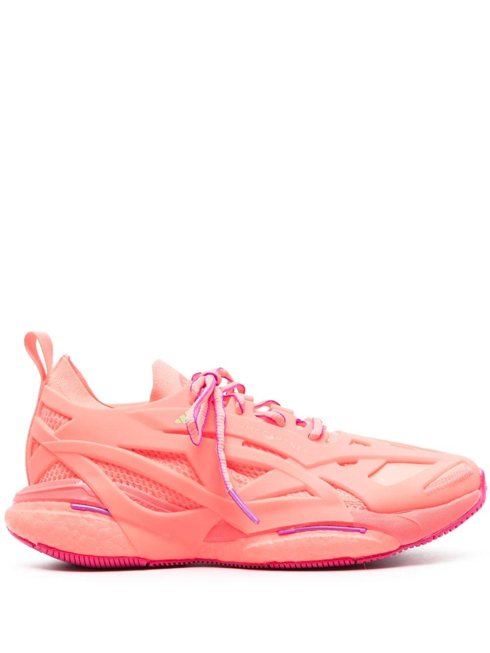 adidas by Stella McCartney Solarglide 针织运动鞋 - 粉色