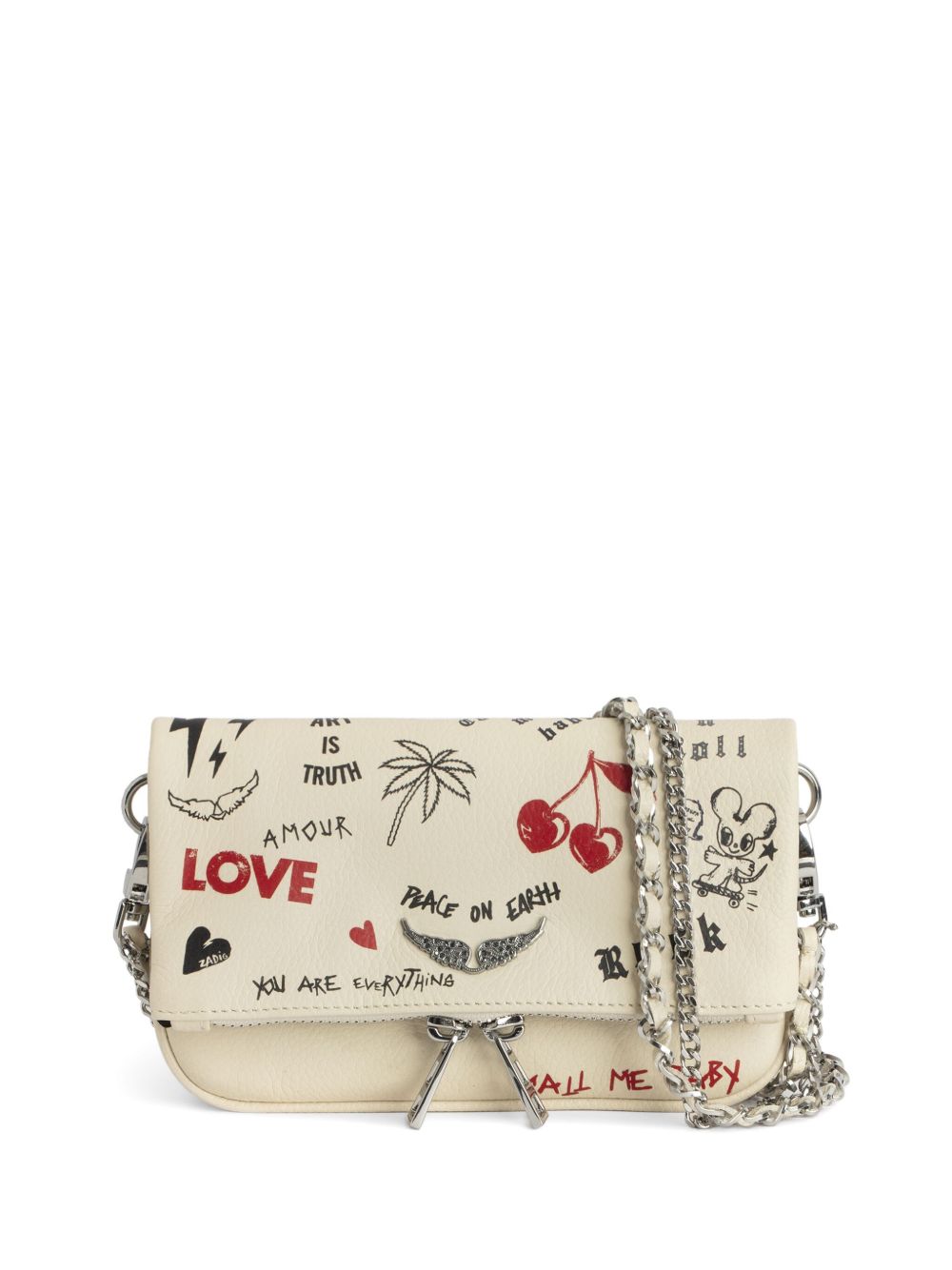Zadig&Voltaire Rock Nano Love Tag 迷你包 - 中性色