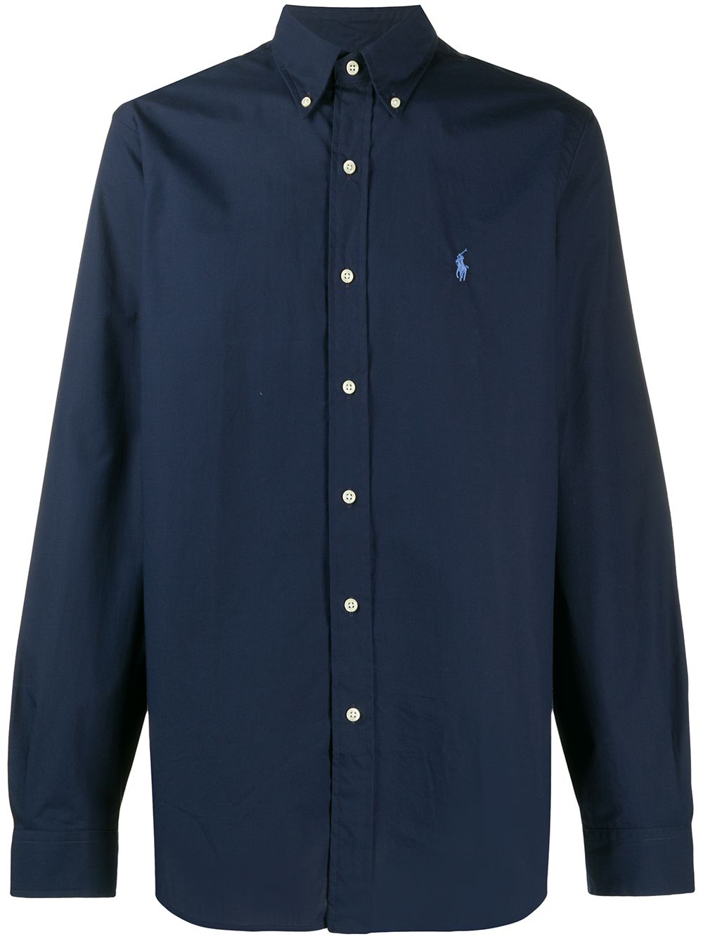 Polo Ralph Lauren 排扣衬衫 - 蓝色
