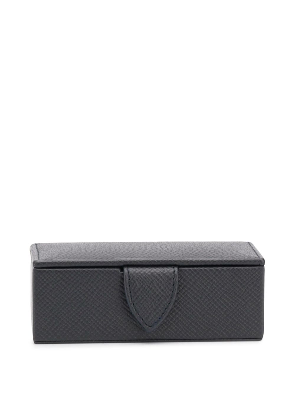 Smythson 纹理珠宝盒 - 蓝色
