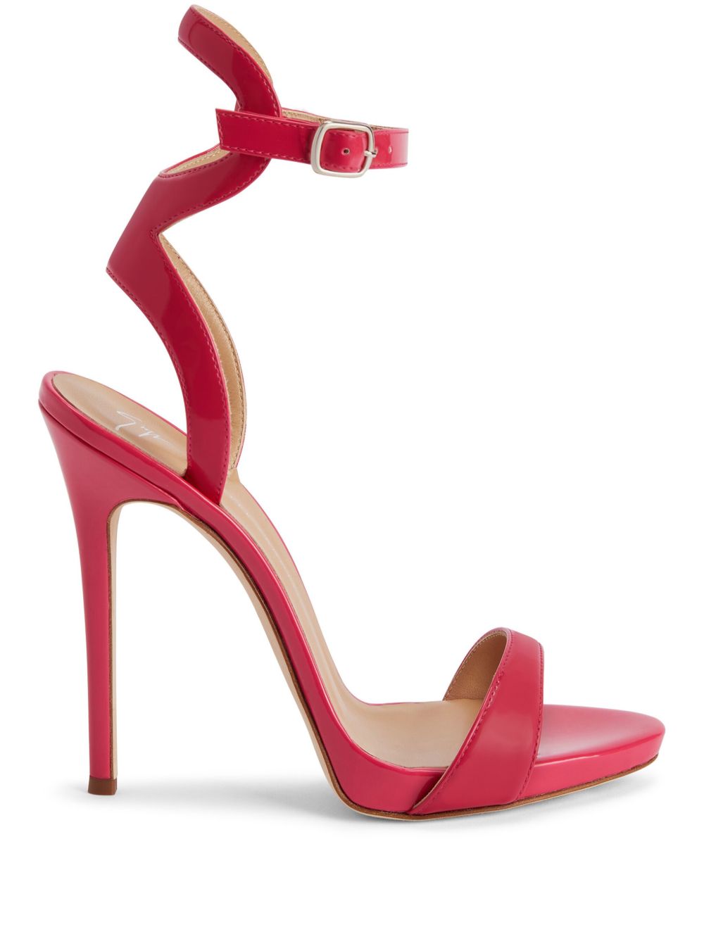 Giuseppe Zanotti Gwyneth 水台式高跟凉鞋 - 红色