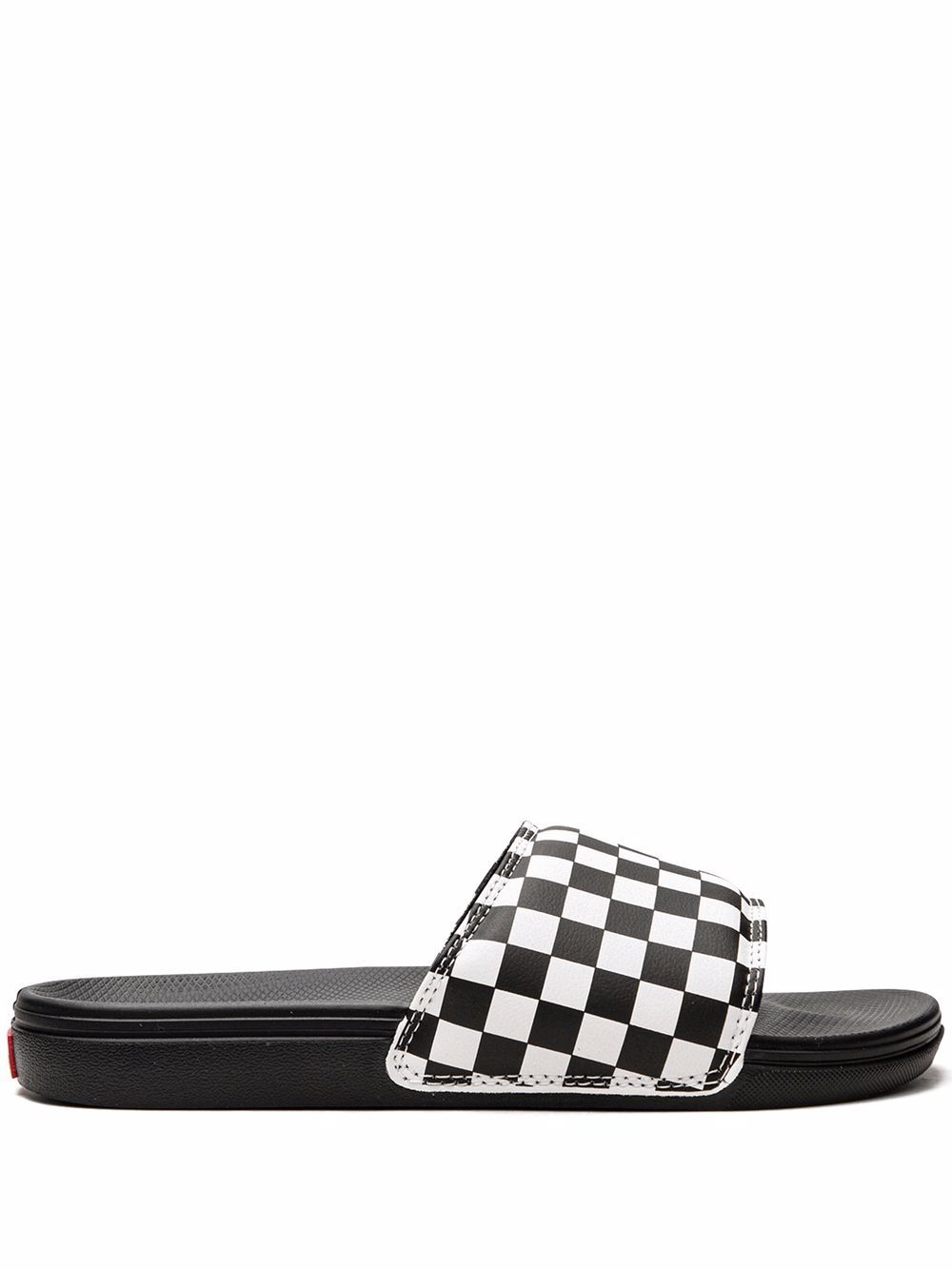 Vans Checkerboard La Costa 拖鞋 - 白色