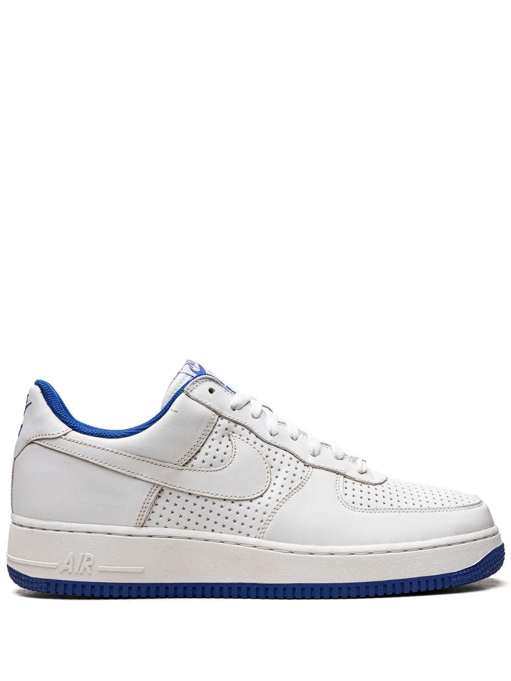 Nike Air Force 1 皮质运动鞋 - 白色