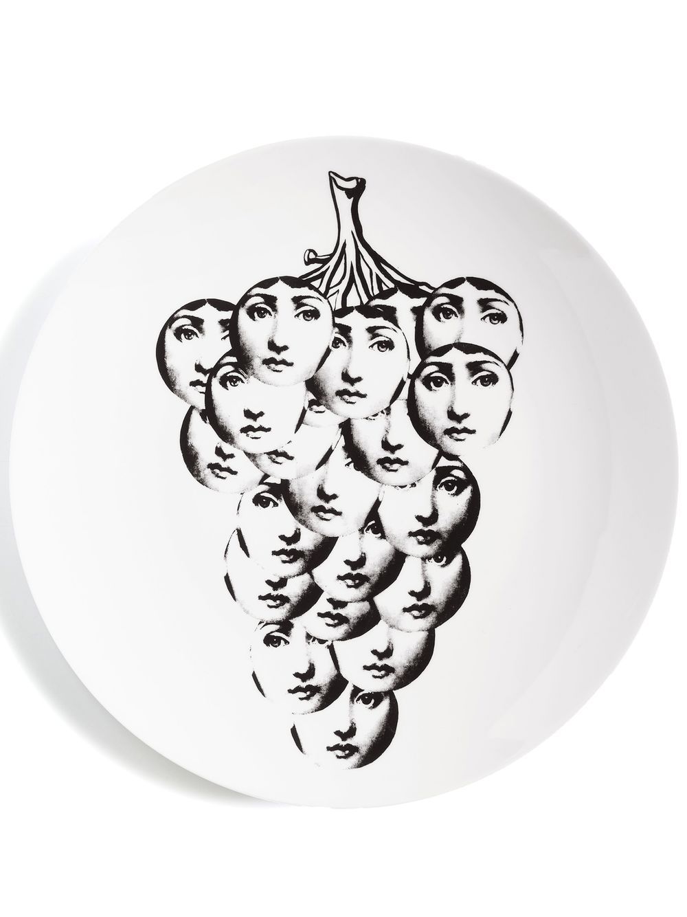 Fornasetti Tema E Variazioni n.53 装饰盘 - 白色