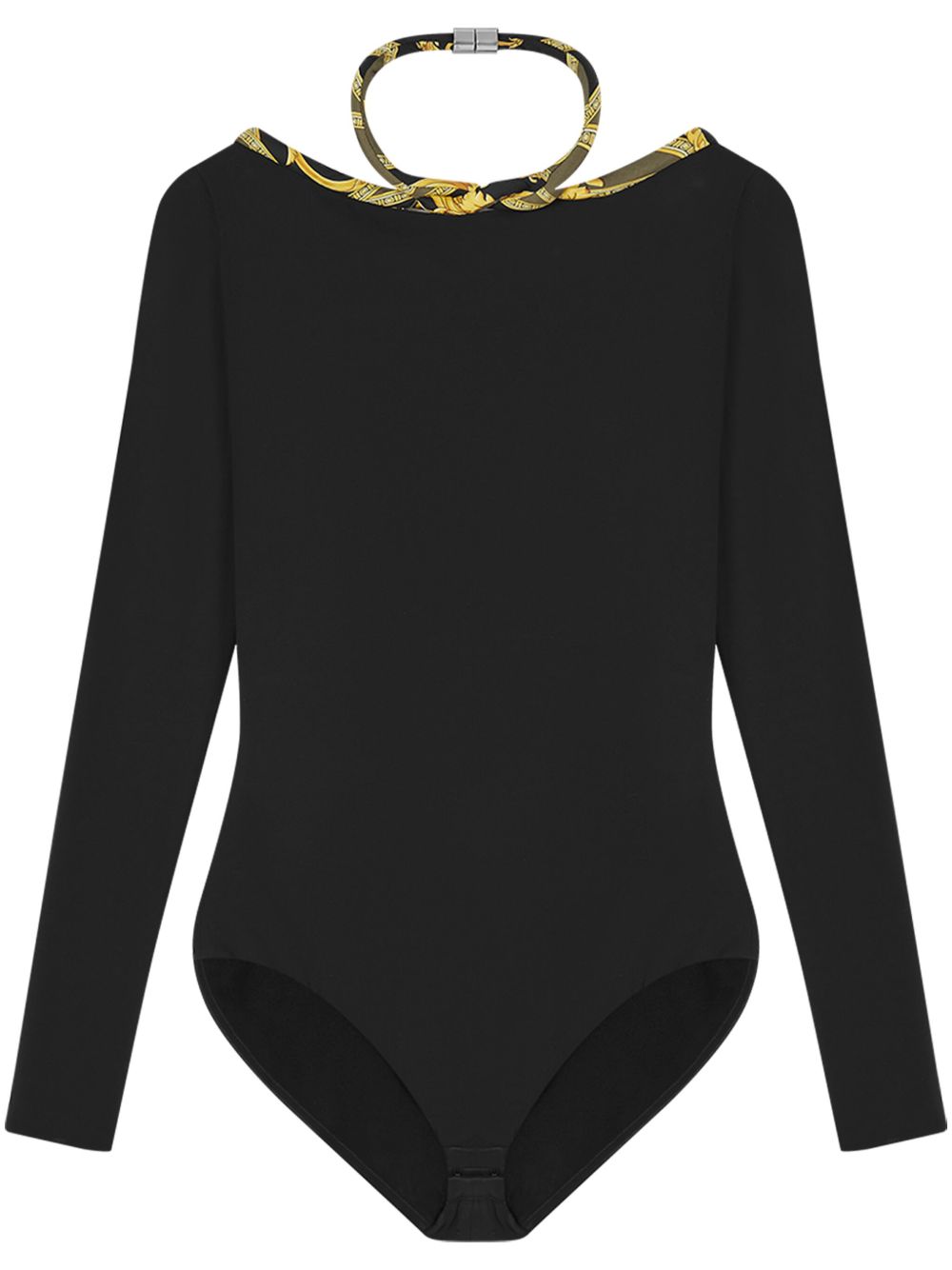 Versace La Coupe des Dieux 连体紧身衣 - 黑色