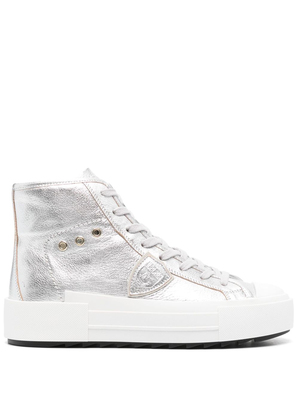 Philippe Model Paris New Hybrid Mid 运动鞋 - 银色