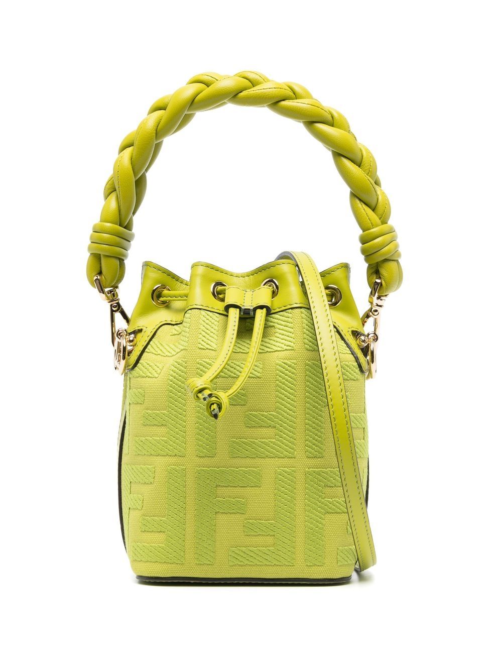 FENDI Mon Tresor 水桶包 - 绿色