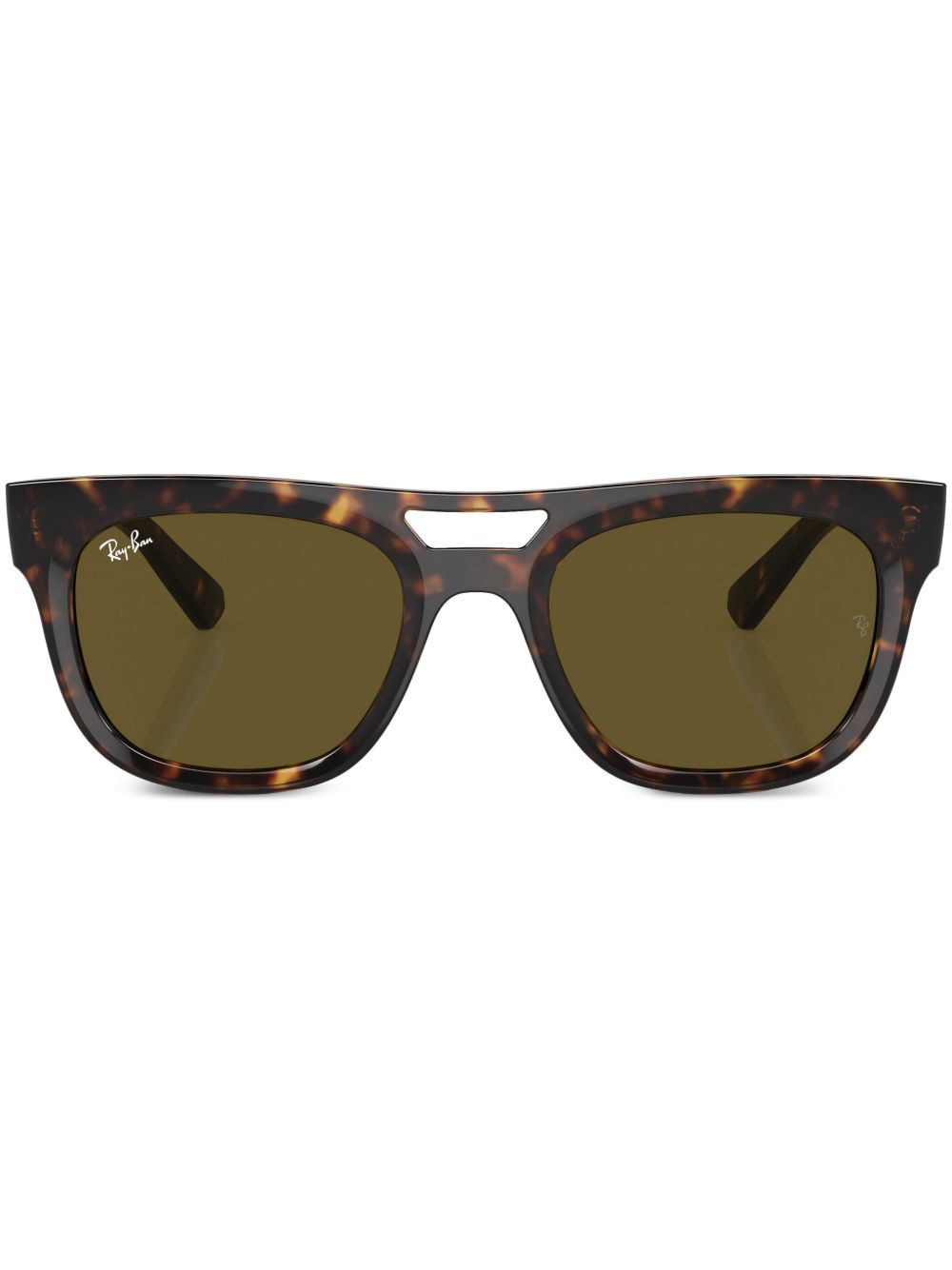 Ray-Ban Phil 方框太阳眼镜 - 绿色