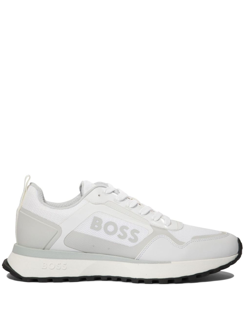BOSS 网面细节运动鞋 - 白色