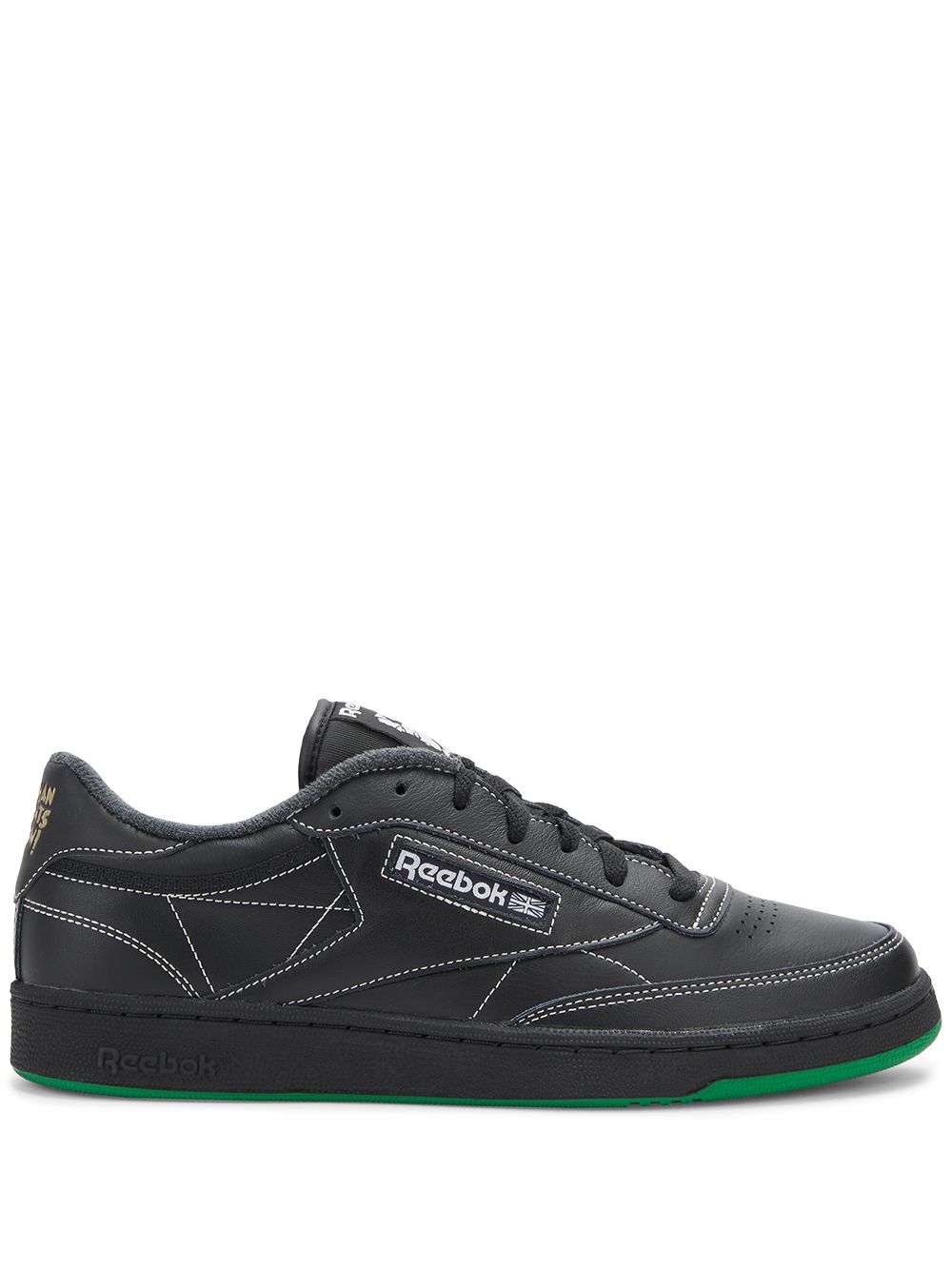 Reebok x Human Rights Club C 85 低帮板鞋 - 黑色