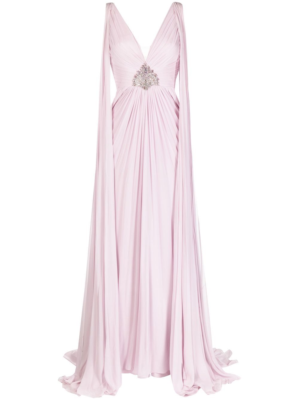 Jenny Packham Sylvia 及地礼服 - 粉色