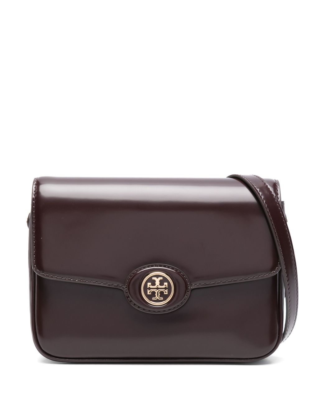 Tory Burch Crosshatched 单肩包 - 红色