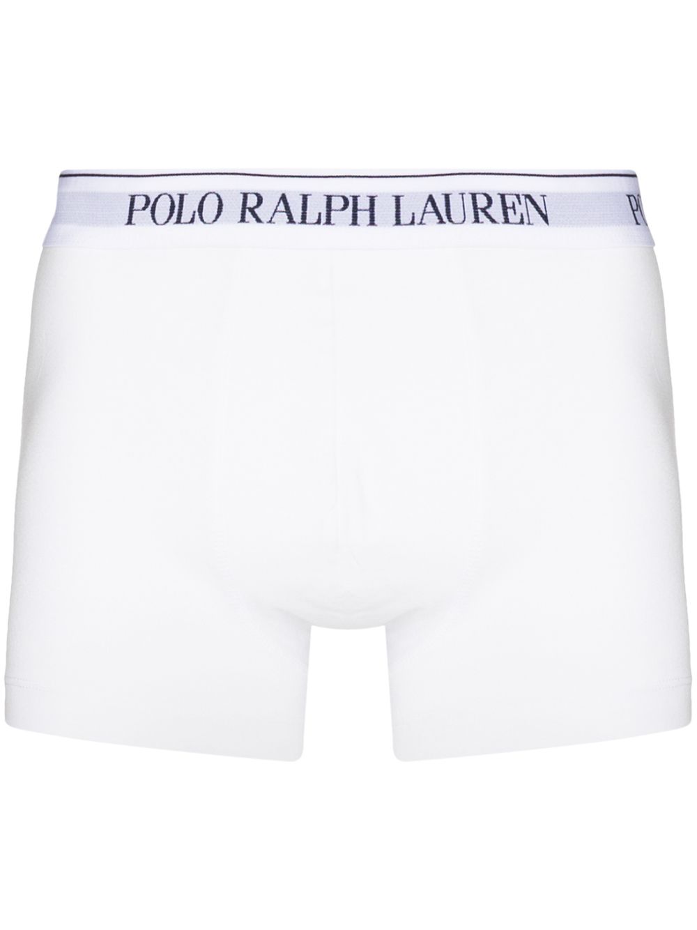 Polo Ralph Lauren logo印花四角裤三件组 - 白色
