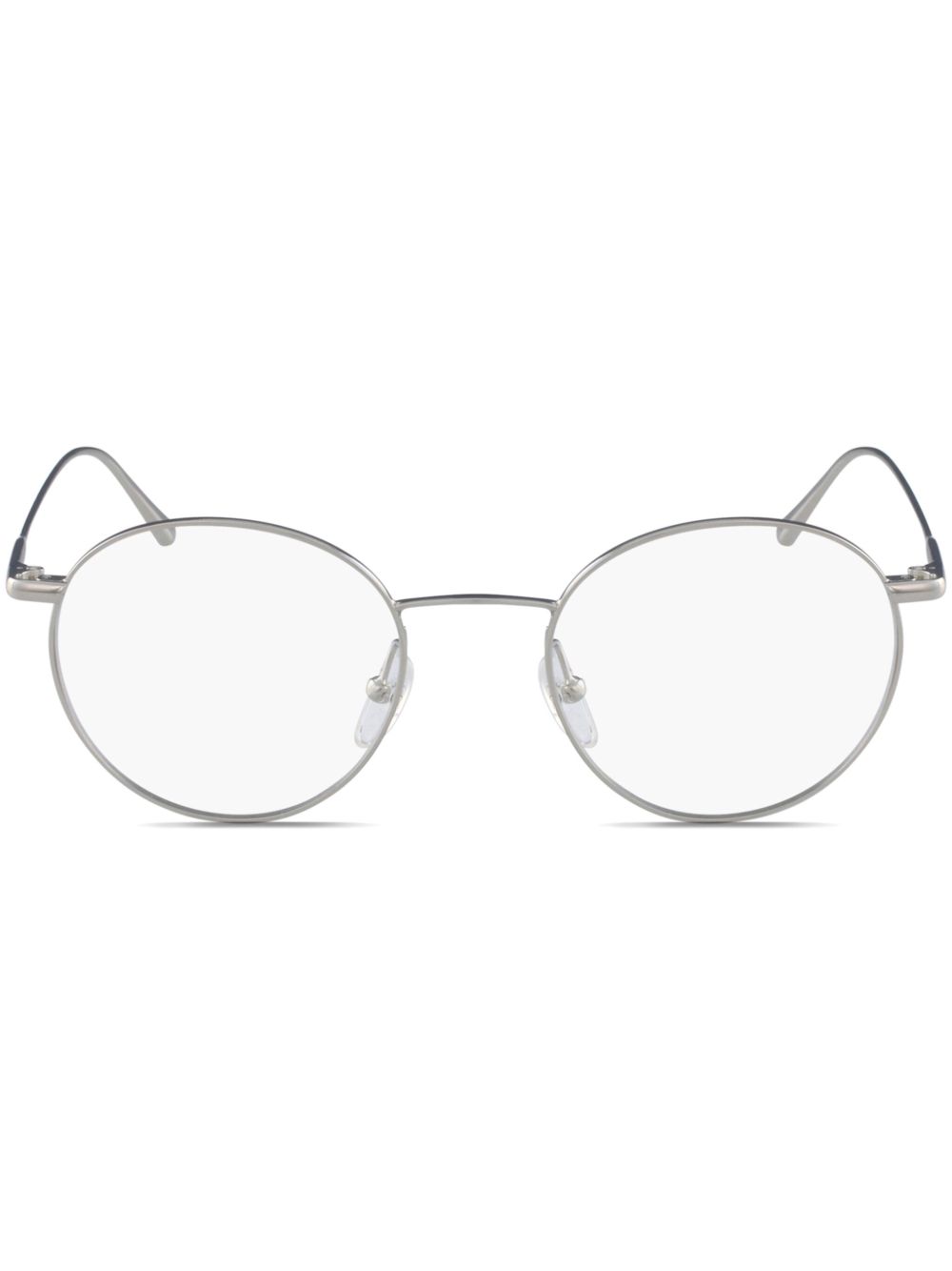 Calvin Klein 圆框眼镜 - 银色