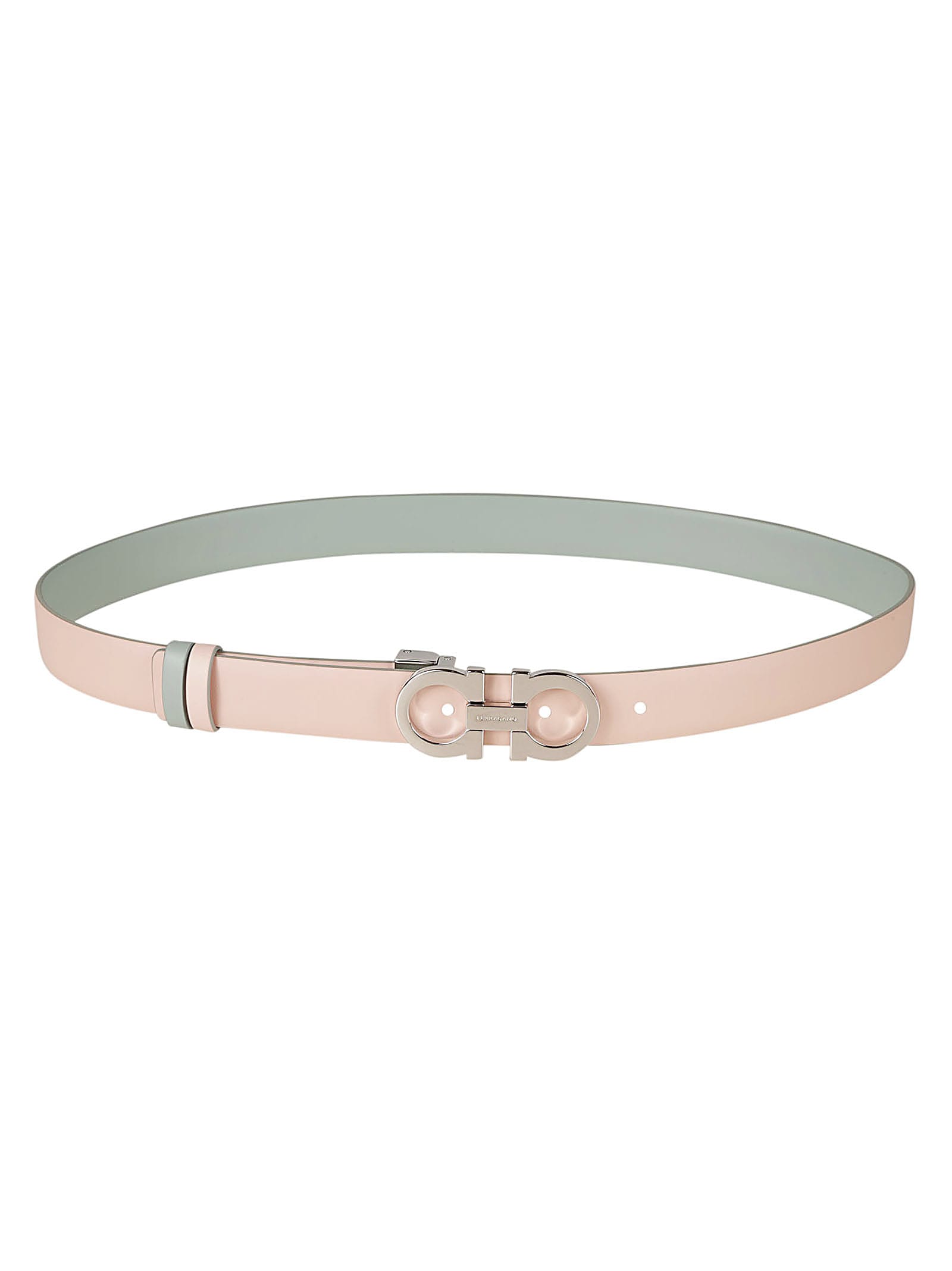 Ferragamo Double Gancini Buckled Belt