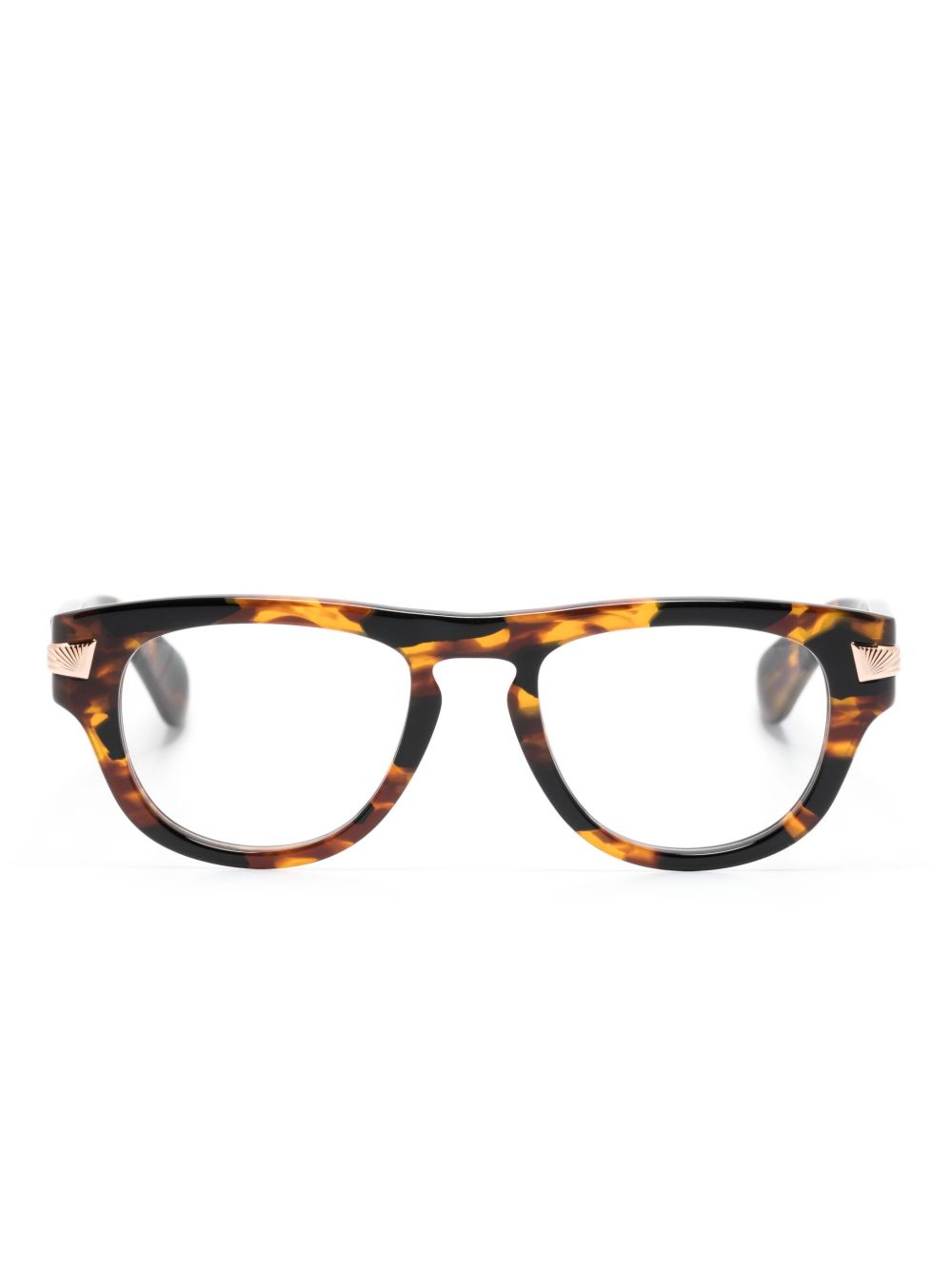 Gucci Eyewear 方框眼镜 - 褐色