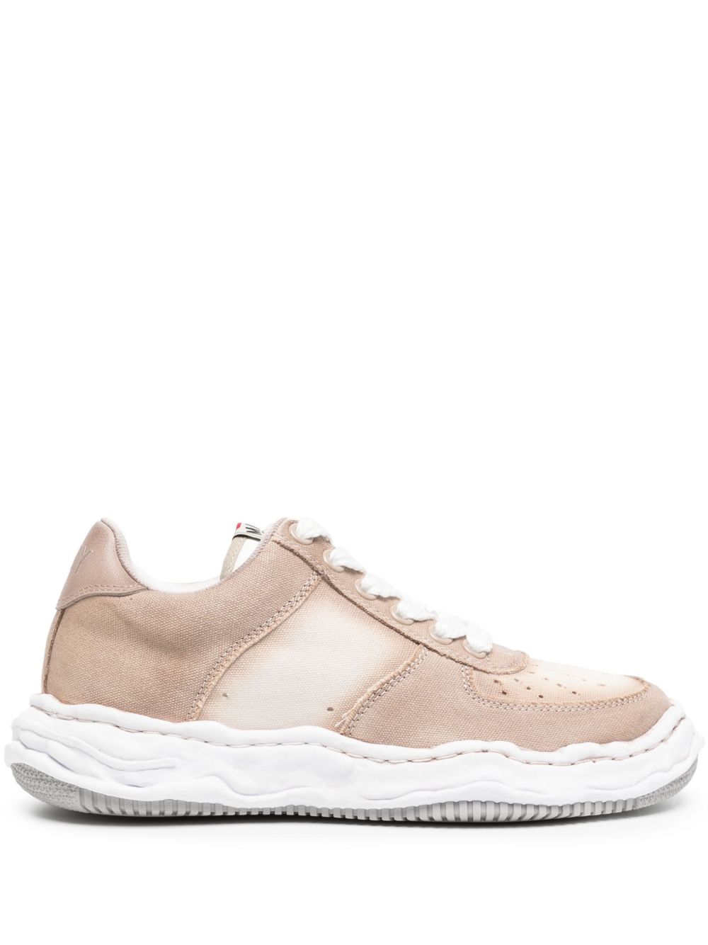Maison MIHARA YASUHIRO Wayne Original Sole 厚底运动鞋 - 褐色