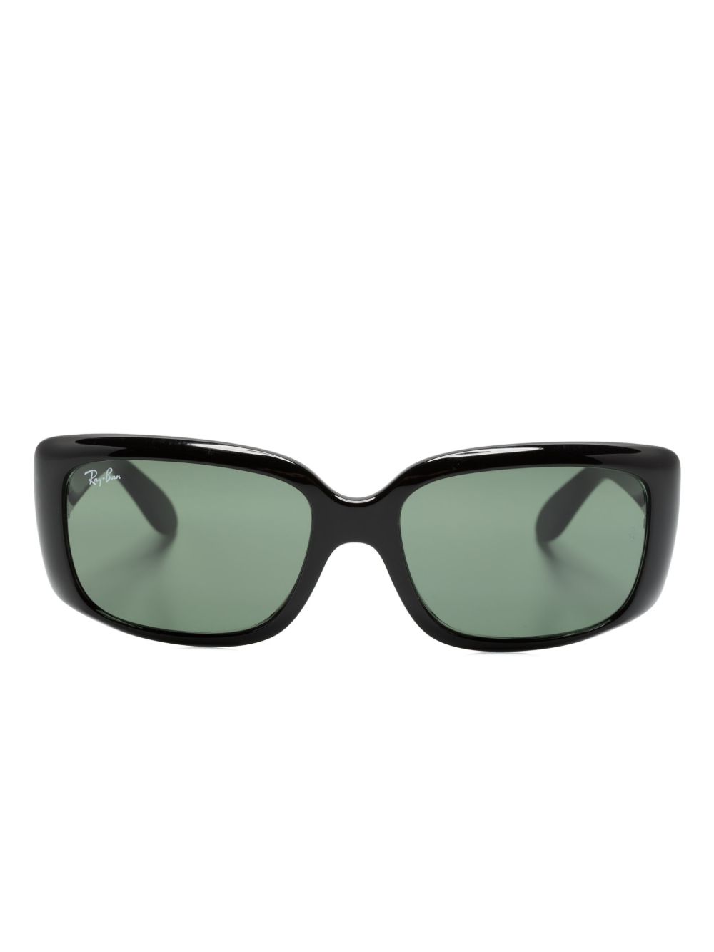 Ray-Ban RB4389 长方形框太阳眼镜 - 黑色