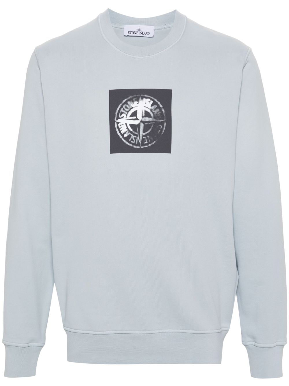 Stone Island 罗盘图案卫衣 - 蓝色