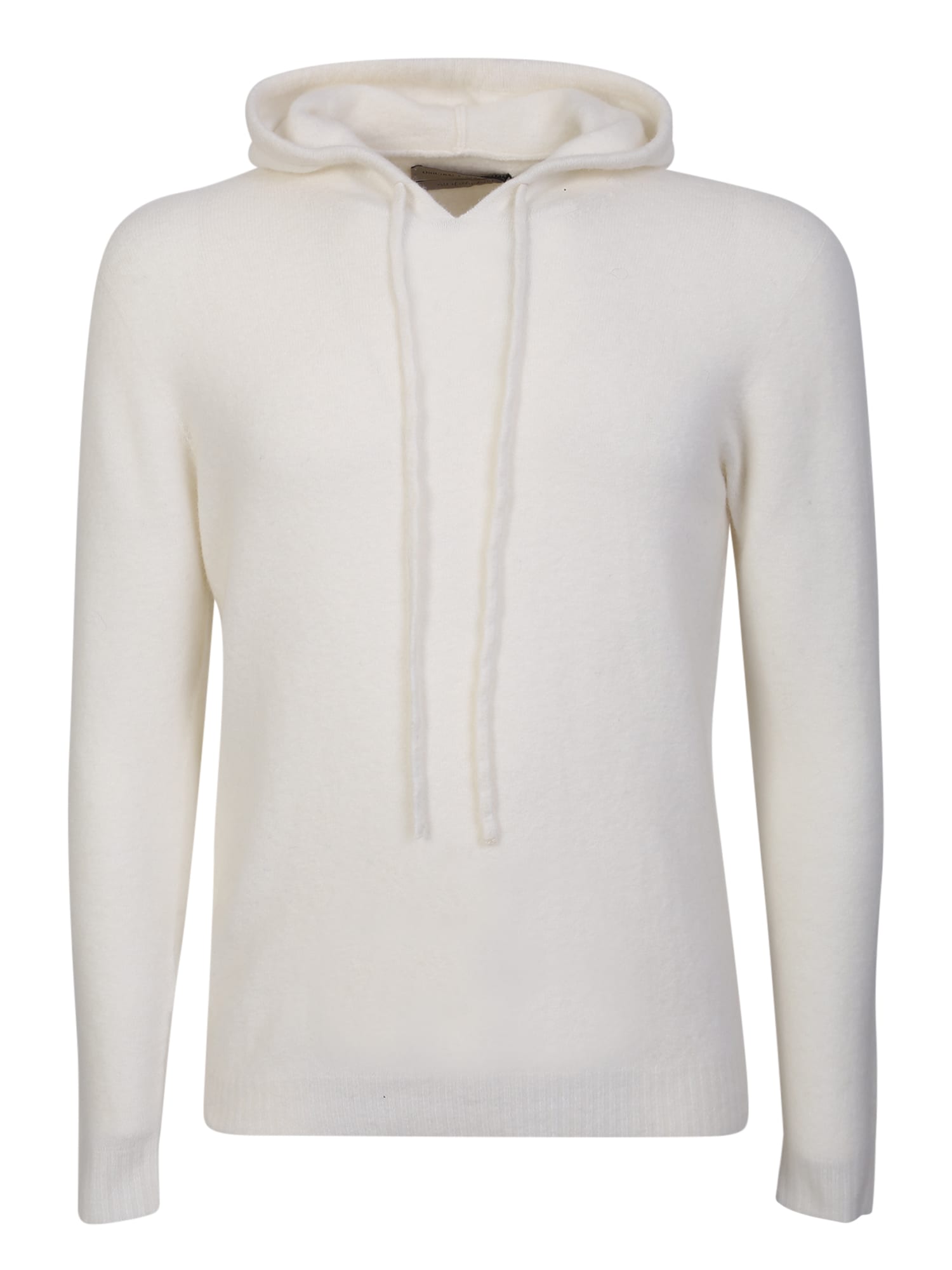 Original Vintage Style White Hoodie Sweatshirt