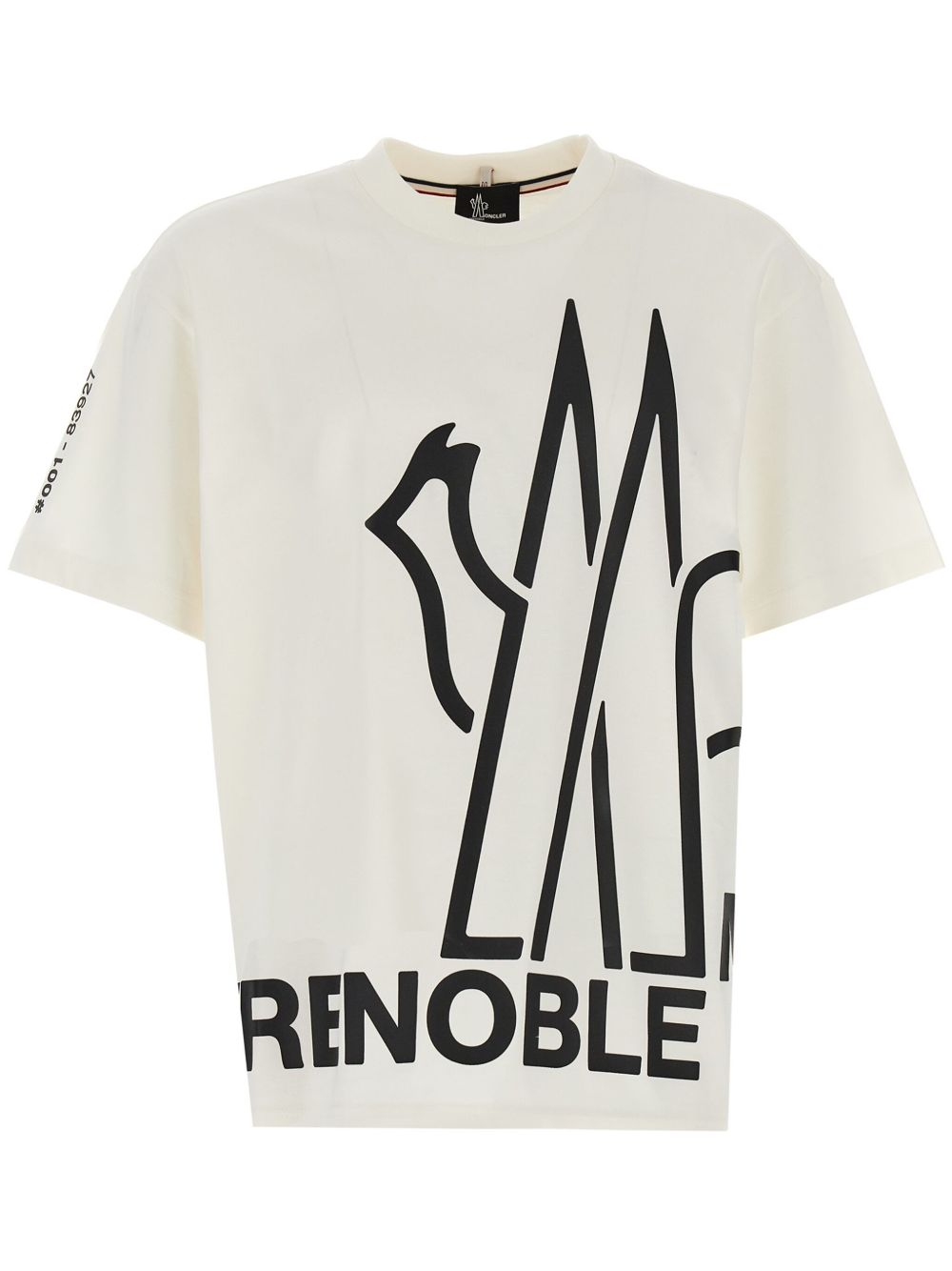 Moncler Grenoble logo印花T恤 - 白色