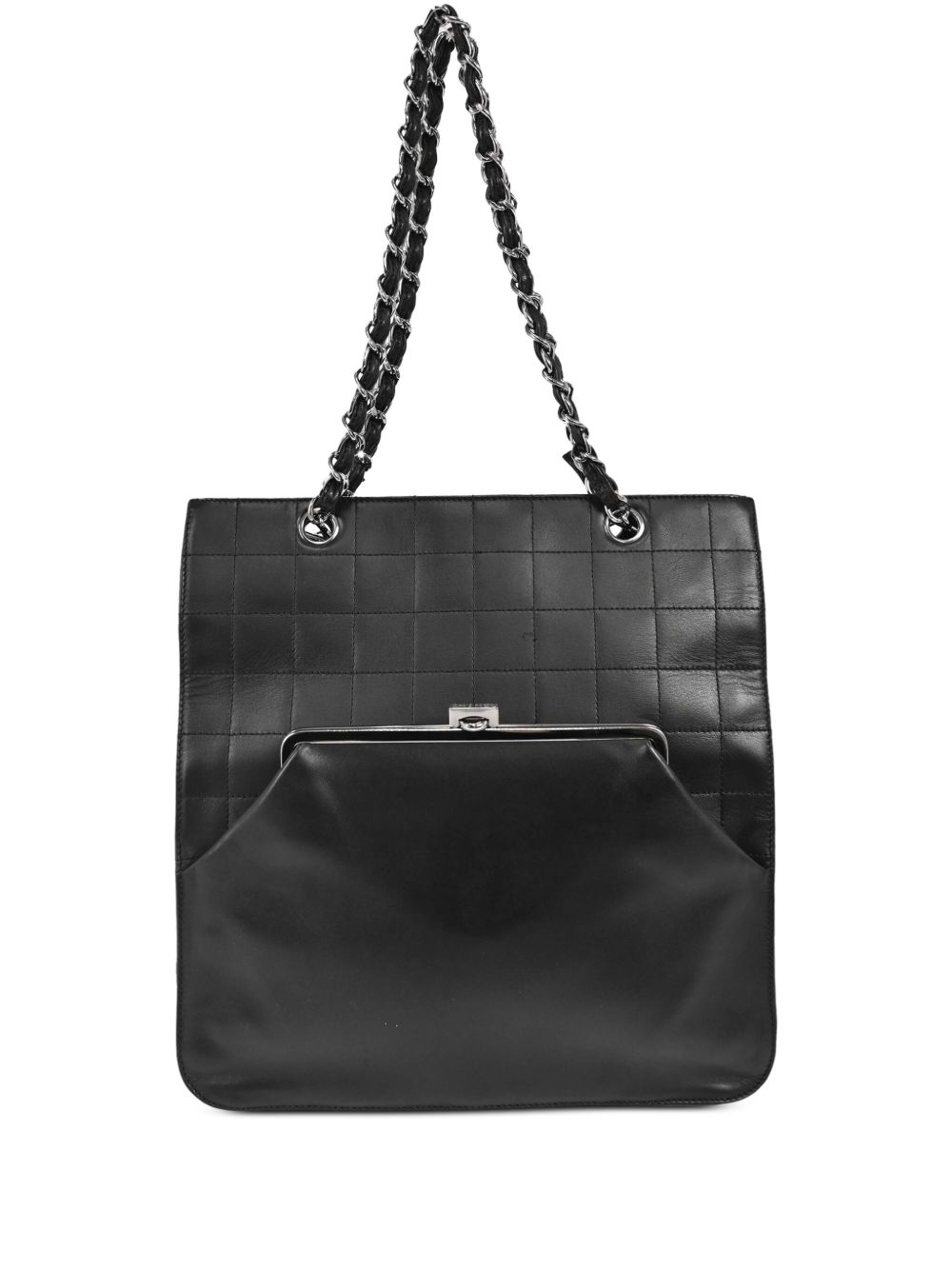 CHANEL Pre-Owned 2006 Choco Bar tote bag - 黑色