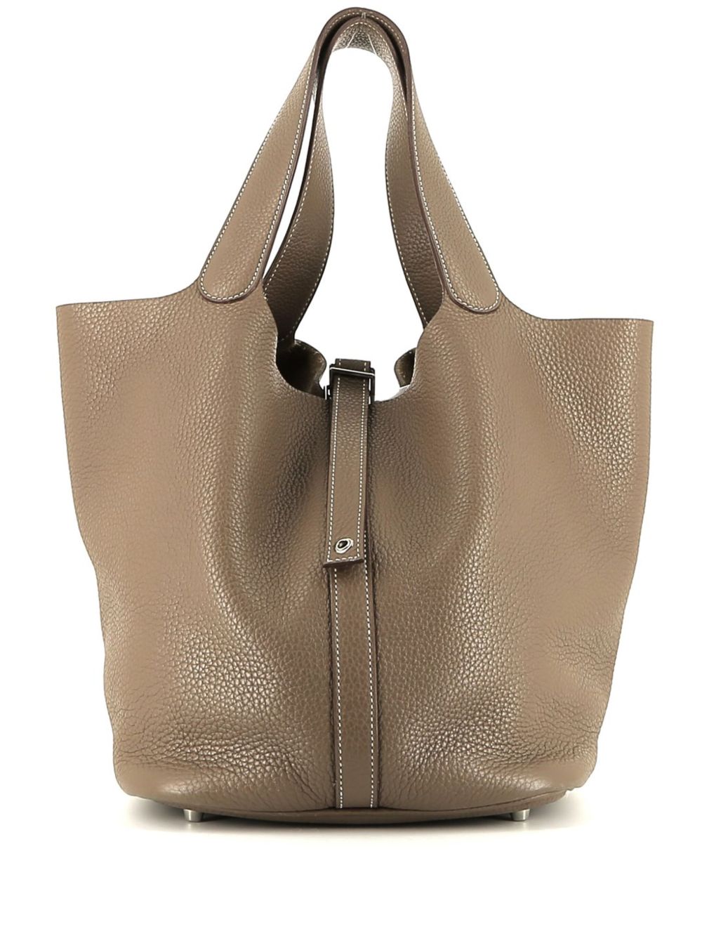 Hermès Pre-Owned Picotin 手提包（典藏款） - 褐色