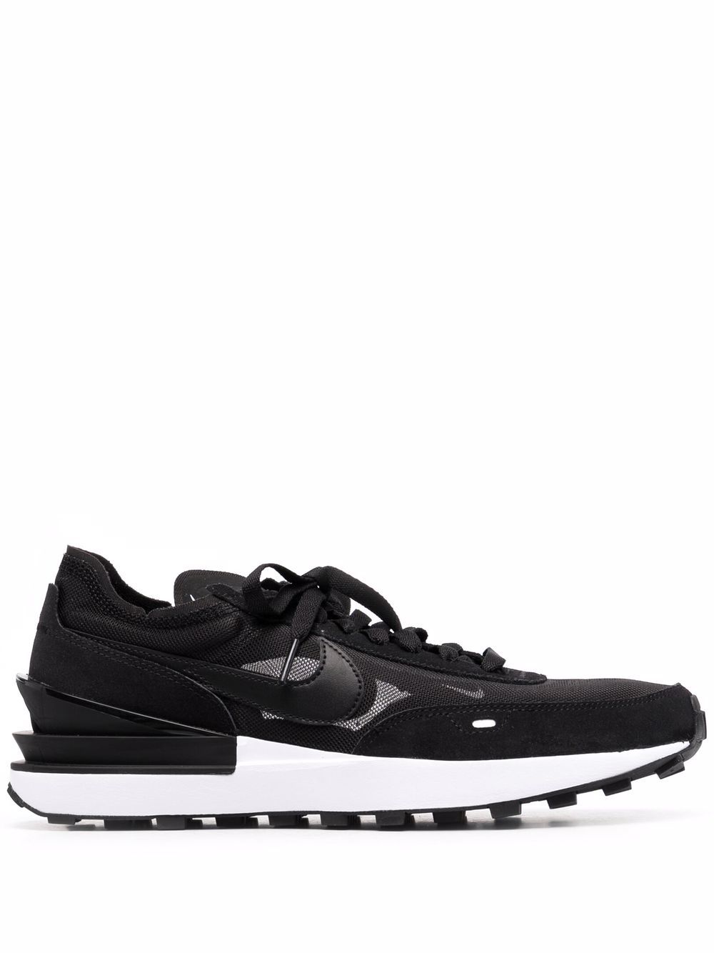 Nike Waffle One Black White 运动鞋 - 黑色