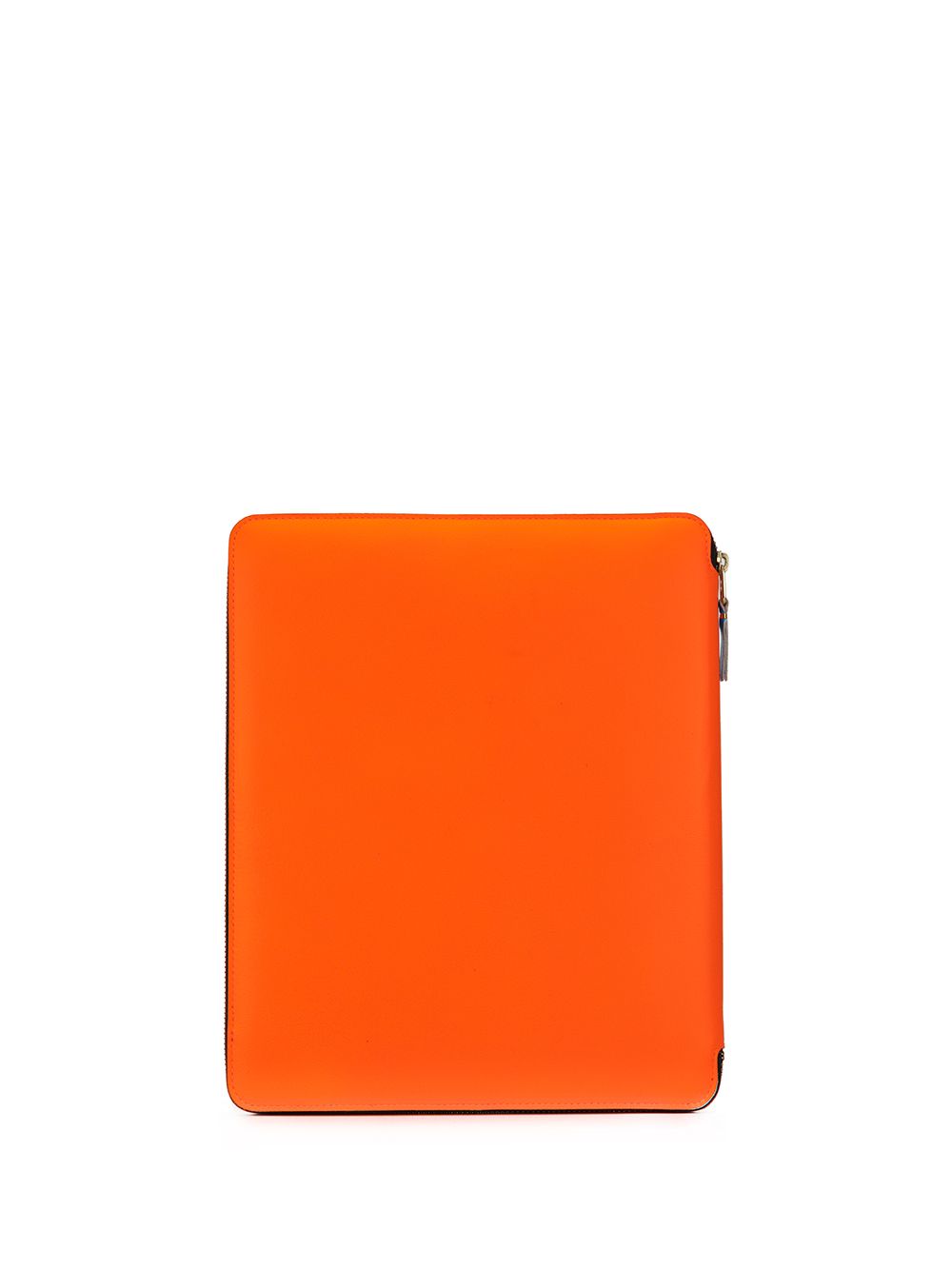 Comme Des Garçons Wallet 拼色皮质电脑包 - 红色