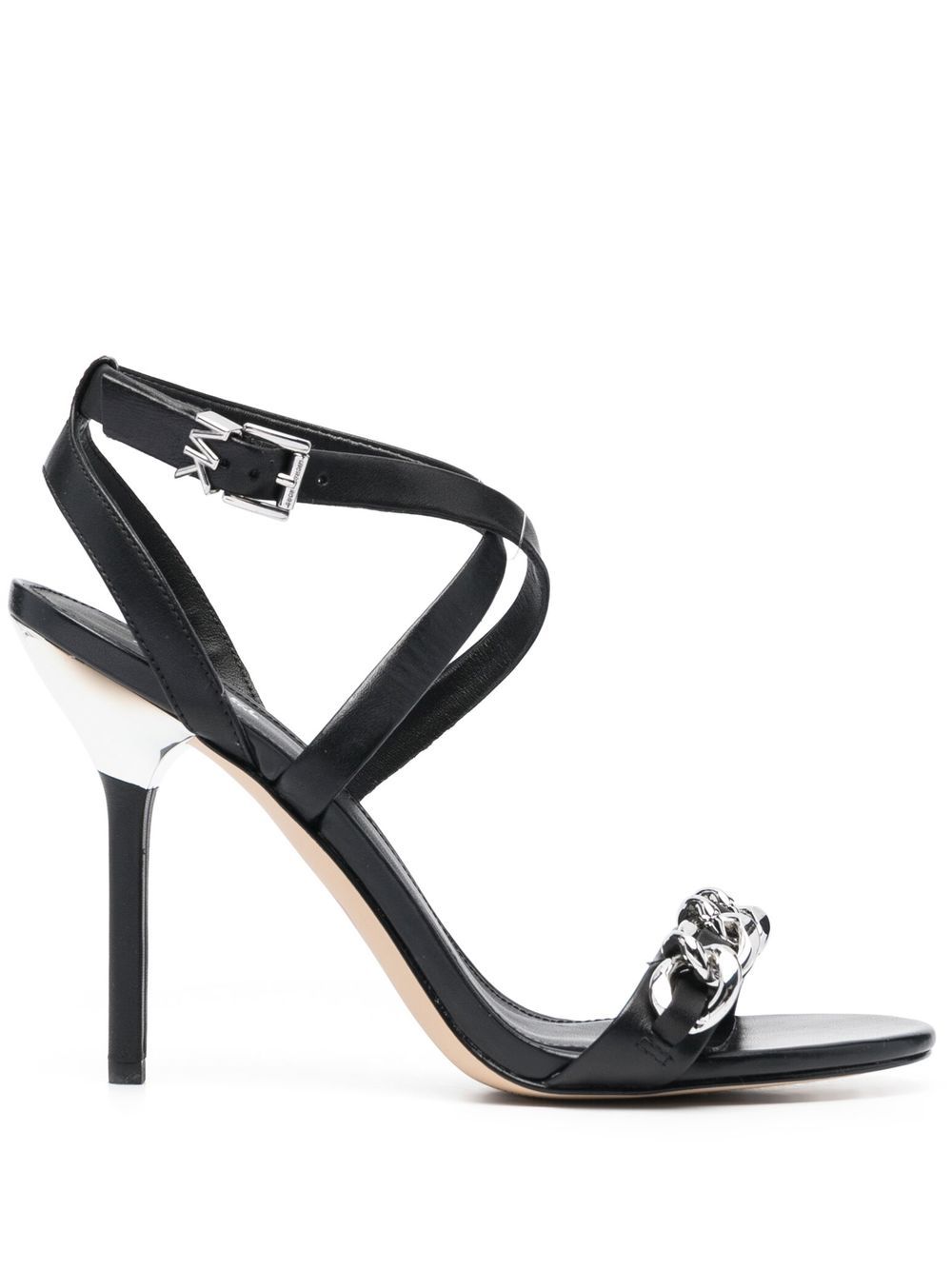 Michael Michael Kors Asha 露趾袢带凉鞋 - 黑色