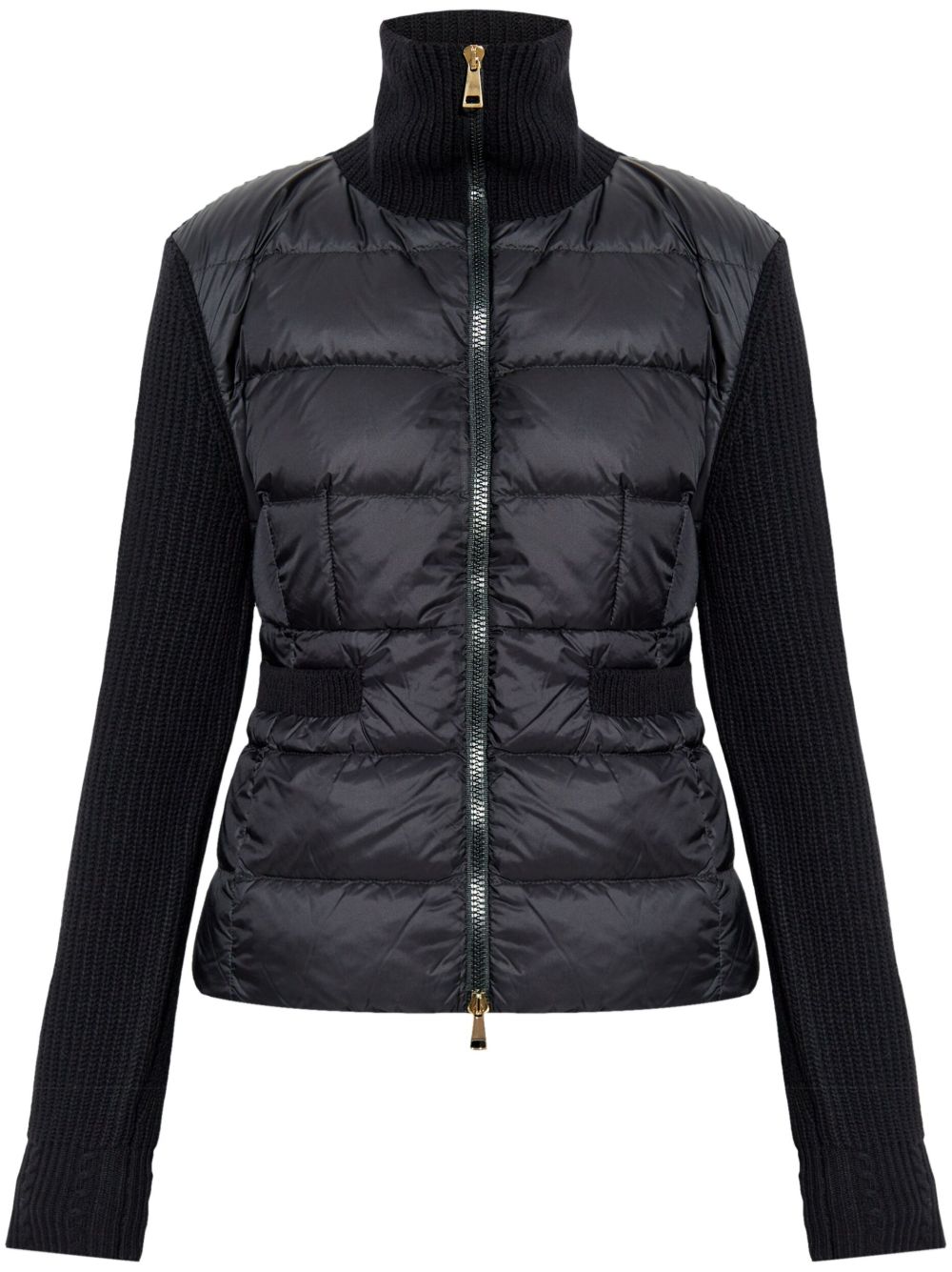 Moncler 拉链开衫 - 黑色