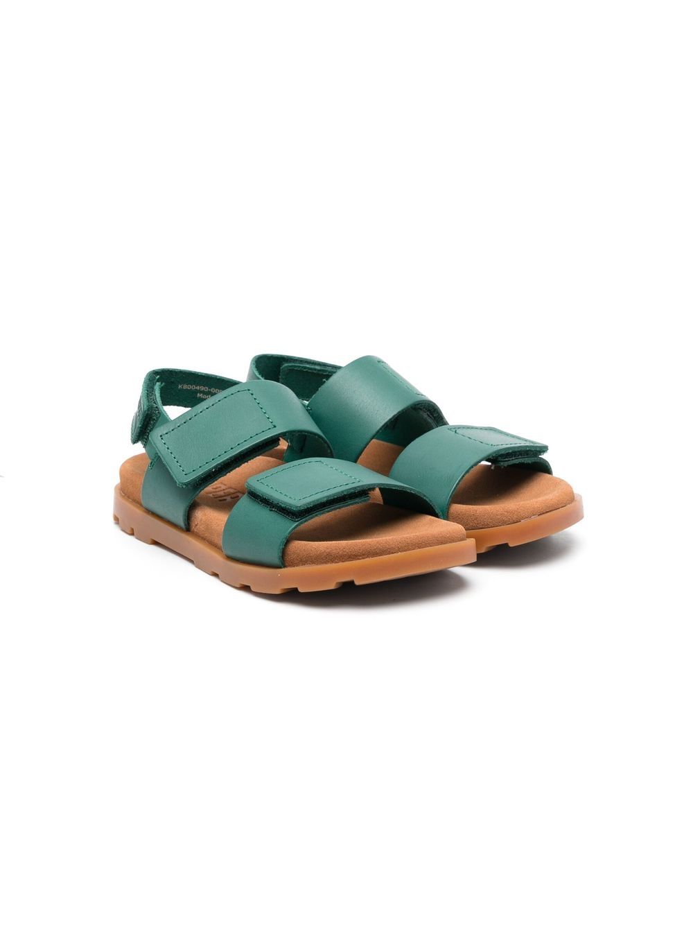 Camper Kids Brutus 双袢带凉鞋 - 绿色