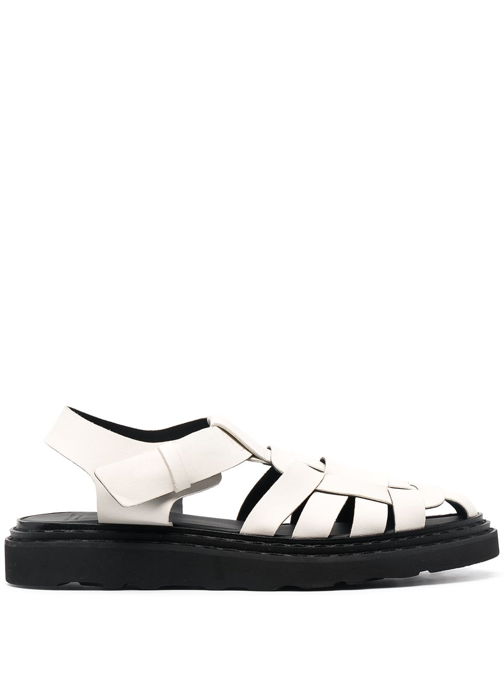 Officine Creative Ulla 皮质凉鞋 - 白色