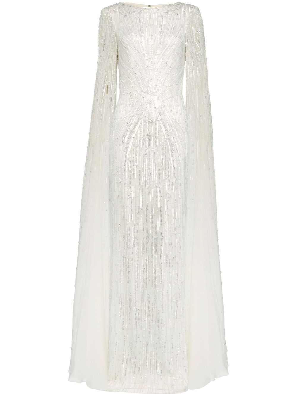 Jenny Packham Chasina 连衣裙 - 白色