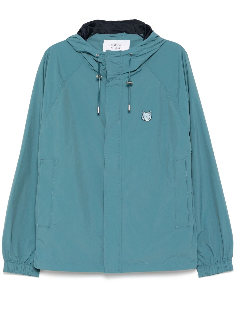 Maison Kitsuné 狐狸头防风衣 - 蓝色