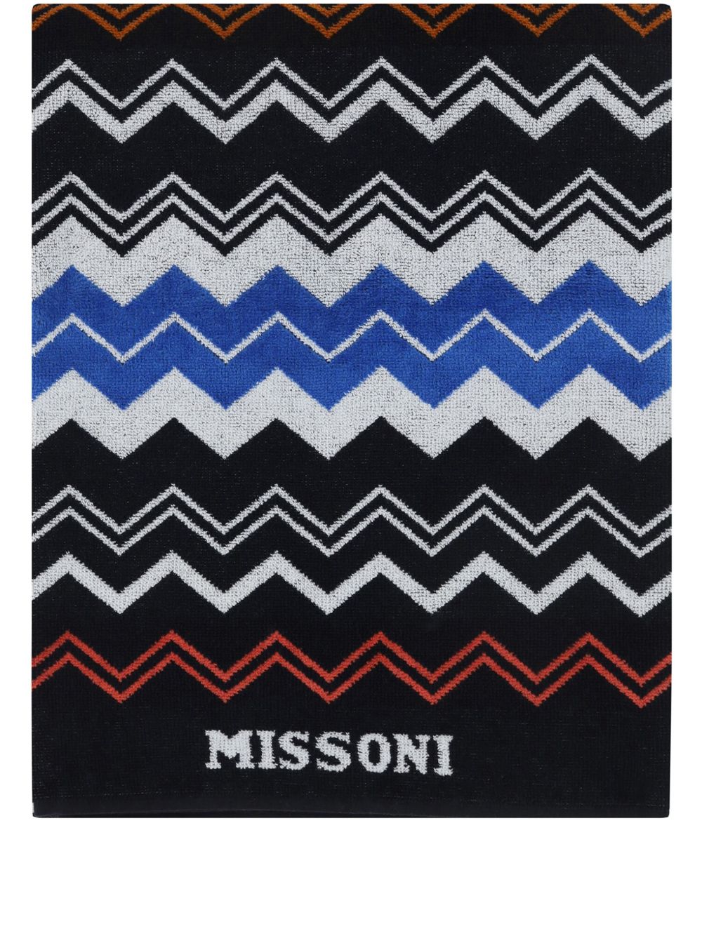 Missoni Home Neoclassic 沙滩毛巾 - 黑色