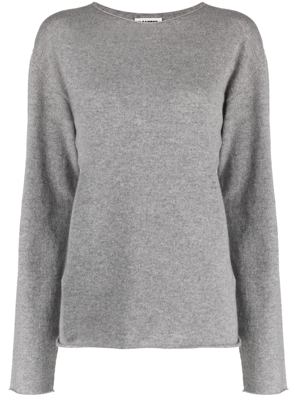 Jil Sander 混色效果羊绒毛衣 - 灰色