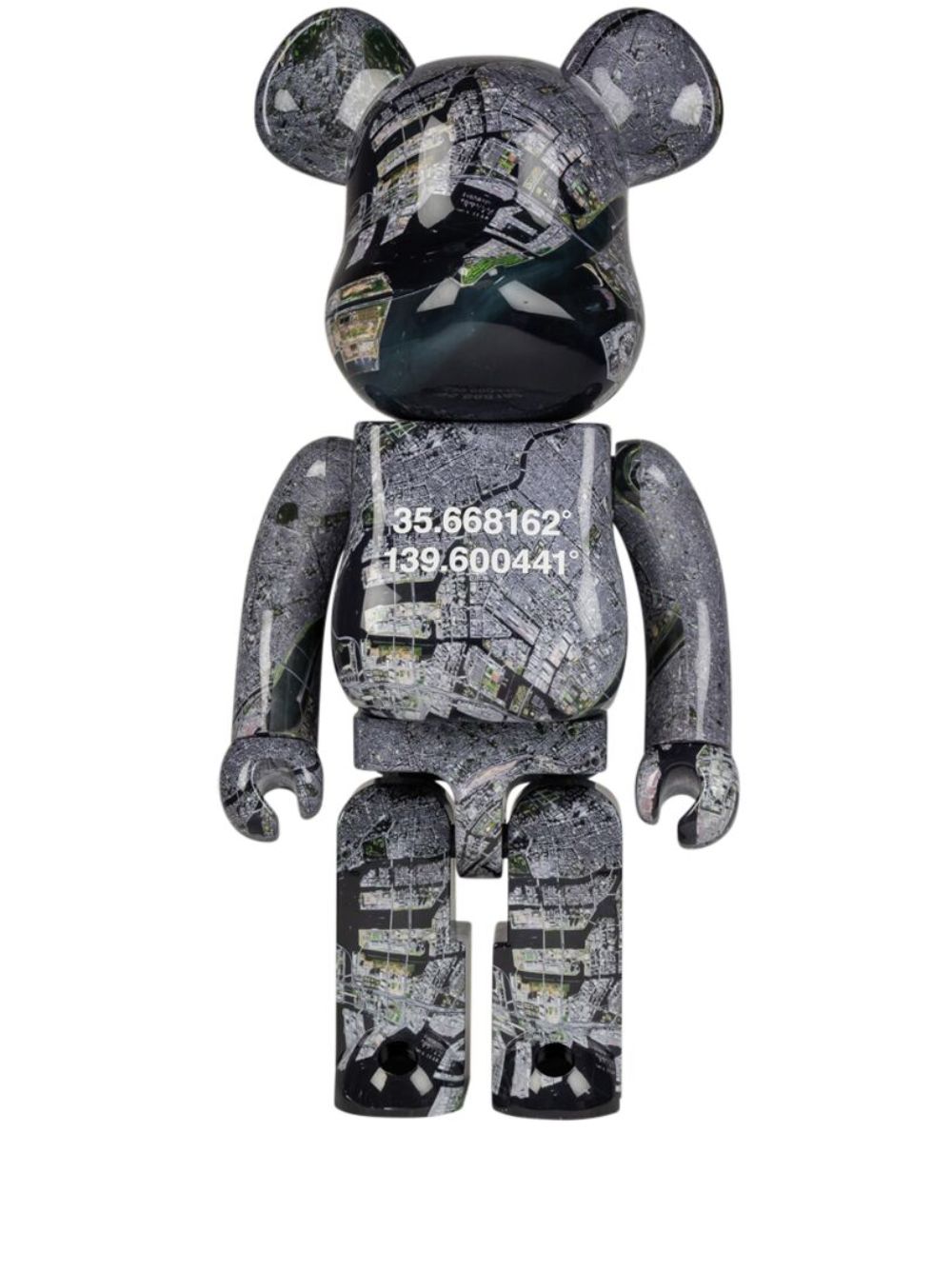 MEDICOM TOY x Benjamin Grant Tokyo BE@RBRICK 1000% 模型玩具 - 黑色