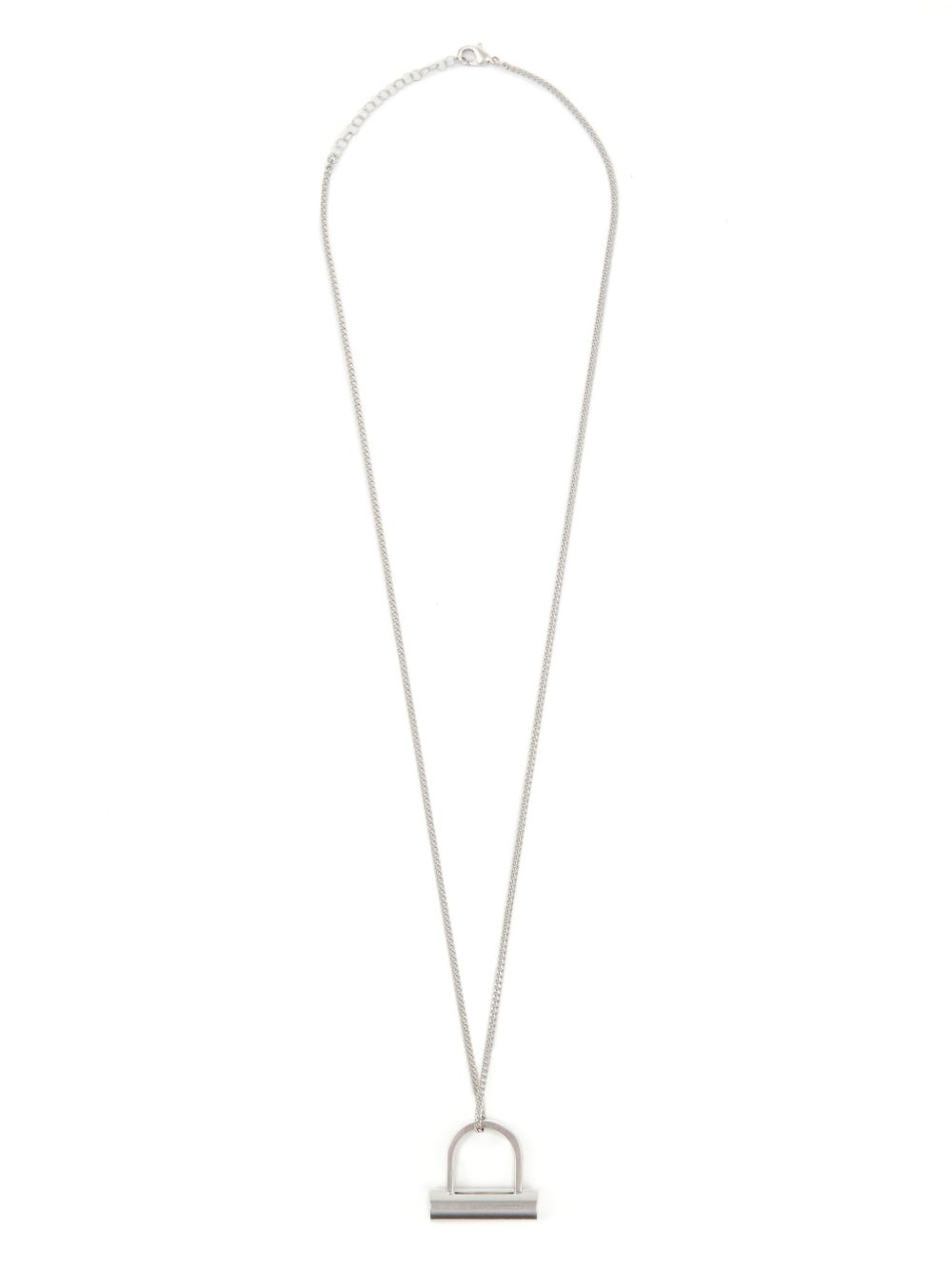 MM6 Maison Margiela Found object 五金配件项链 - 银色