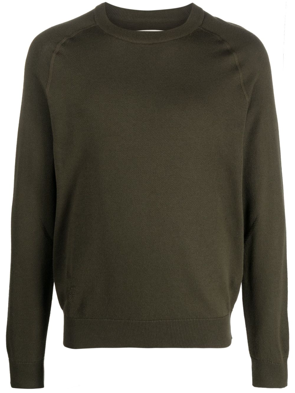 Zadig&Voltaire Thomaso logo嵌花针织毛衣 - 绿色