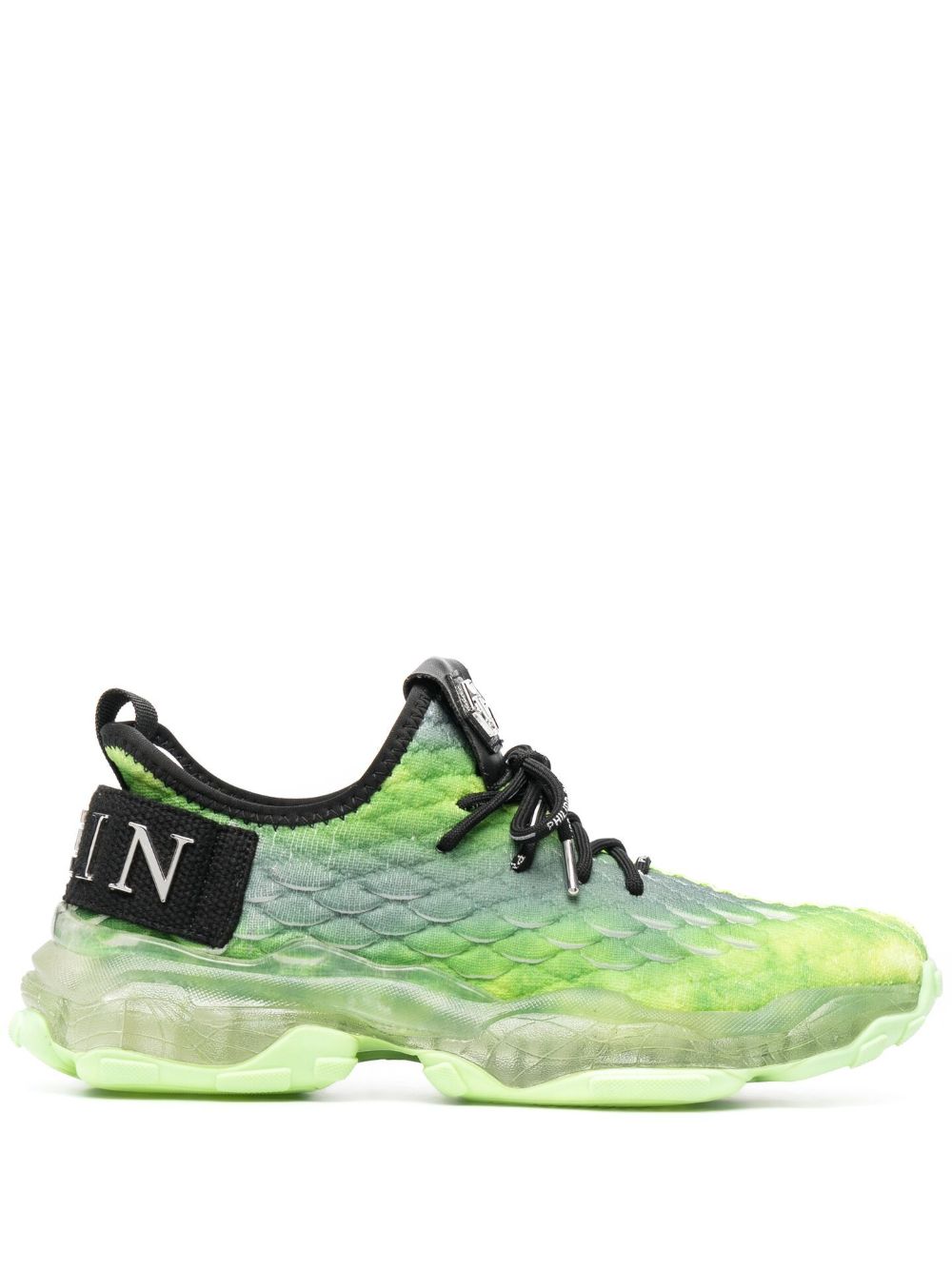Philipp Plein Runner Hyper $hock 运动鞋 - 黄色