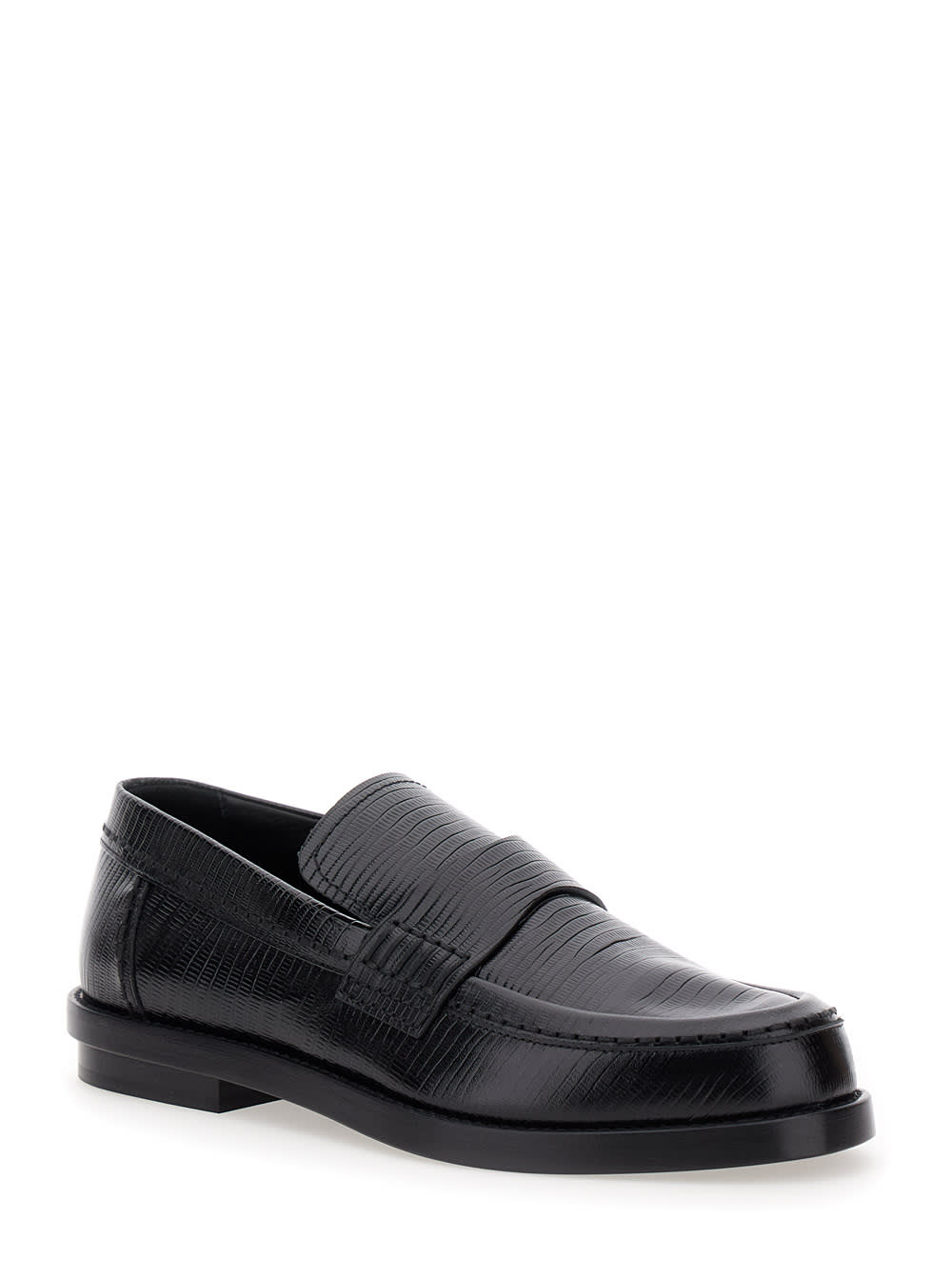 Alexander McQueen Sole Jupiter Leather Loafer